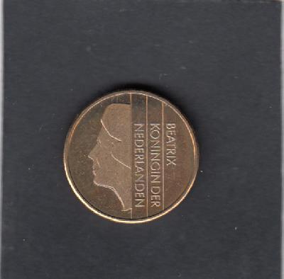 Beschrijving: 5 Gulden Beatrix